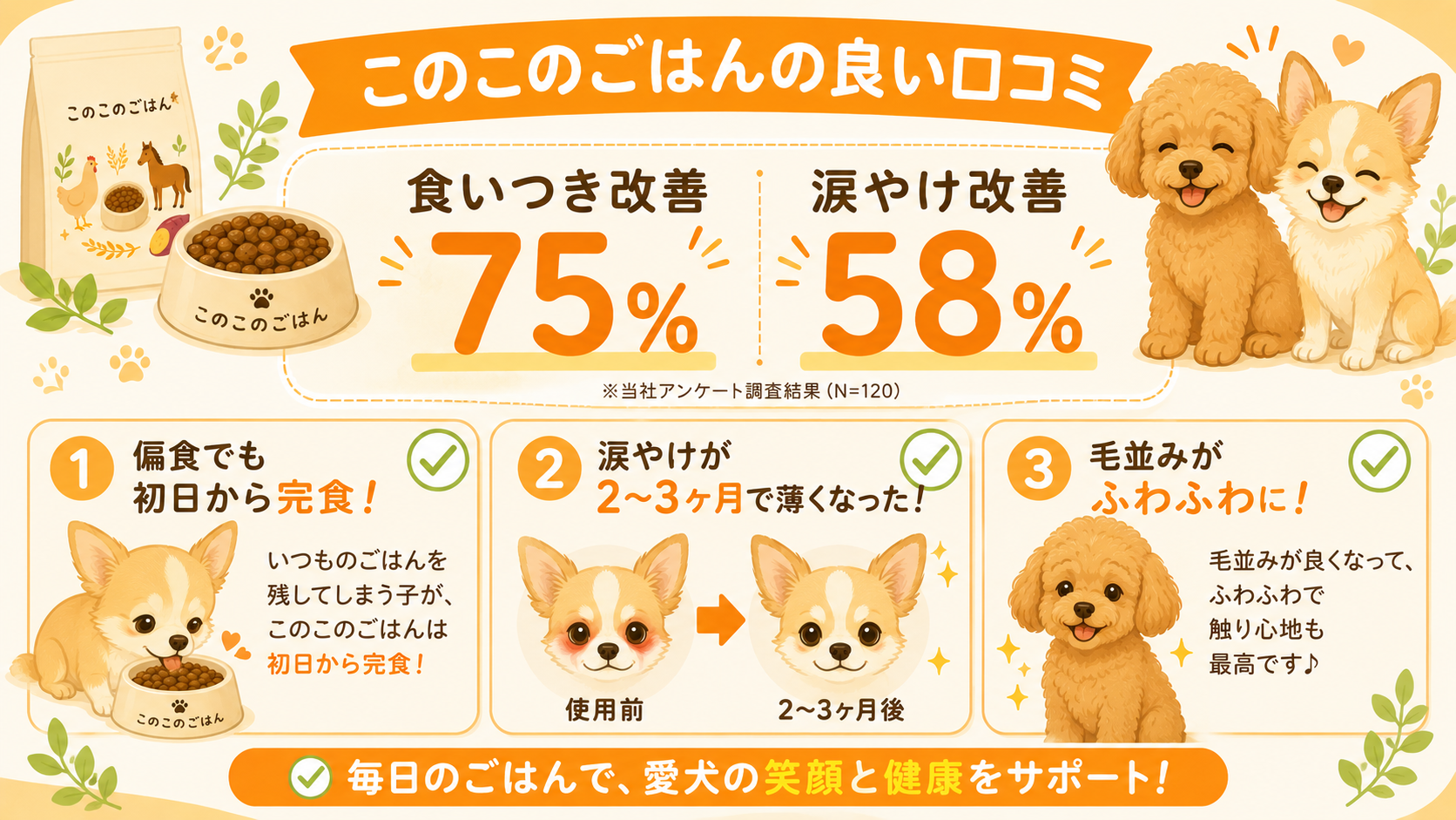 このこのごはんの良い口コミ5選